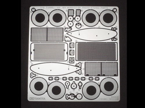 1971 Tyrrell 003 Monaco Grand Prix Race Car 1/12 Tamiya