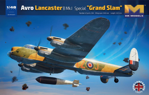 Avro Lancaster B Mk I Special Grand Slam Bomber 1/48 HK Models