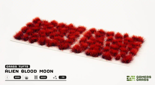 6mm Alien Blood Moon Tufts (70) (Self Adhesive) Gamers Grass