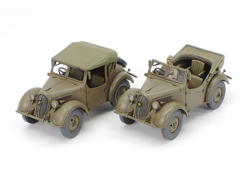 Mitsubishi Ki-46 III Type 1000 Aircraft & 4x4 Kurogane Light Vehicle (Limited Edition) 1/48 Tamiya Models