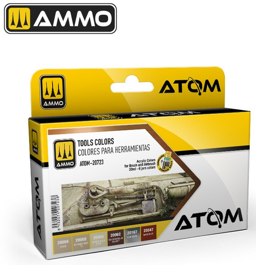 AMMO Space Legions Acrylfarben-Set – 6 X 17 Ml – Wasserlöslich, Ungiftig, Made In Spain
