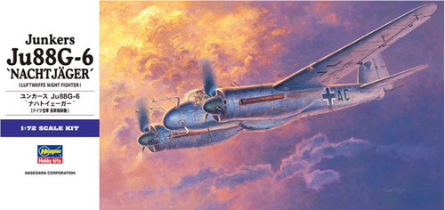 Ju 88G-6 Nachtjager Night Fighter 1/72 Hasegawa