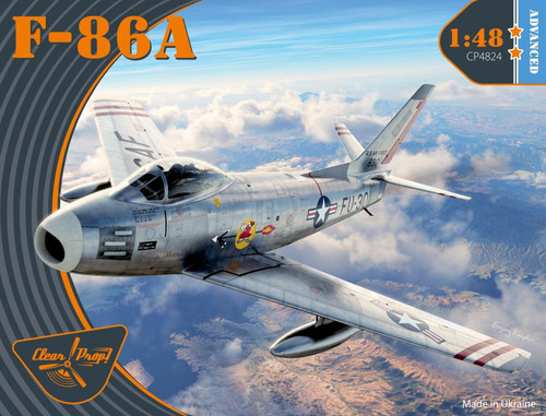 F-86A Sabre USAF Fighter (Advanced) 1/48 Clear Prop Models