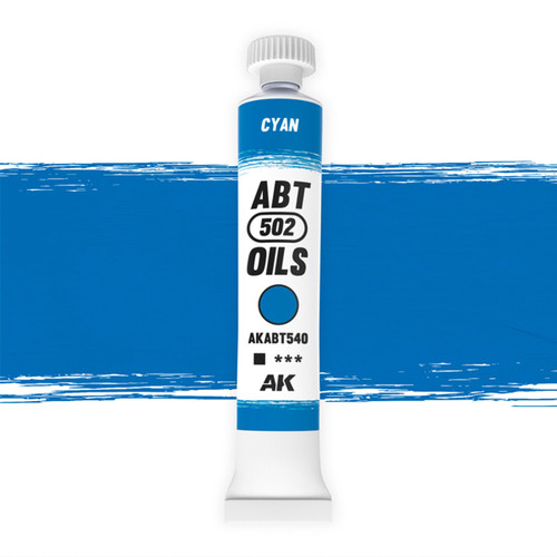 Cyan Oil Paint 20ml Tube Abteilung 502