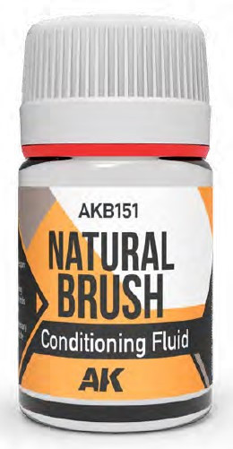 Natural Brush Conditioning Fluid 35ml Bottle AK Interactive