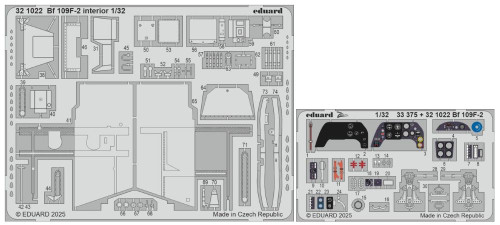 Bf 109F-2 for HSG (Painted) 1/32 Eduard