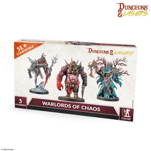 Dungeons & Lasers: Warlords of Chaos (3) 28-32mm Archon Studio