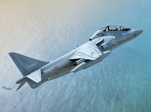 Harrier II TAV-8B Trainer Jet Aircraft 1/72 Sword Models