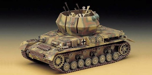 Wirbelwind Quad 20mm AA Tank 1/35 Academy