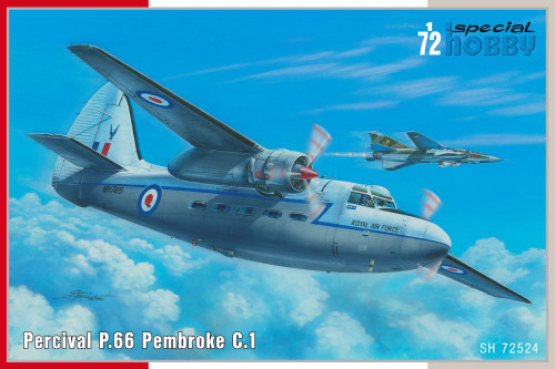 Percival P.66 Pembroke C1 RAF Transport Aircraft 1/72 Special Hobby
