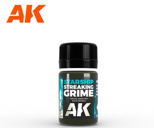 Starship Streaking Grime Enamel Paint 35ml Bottle AK Interactive