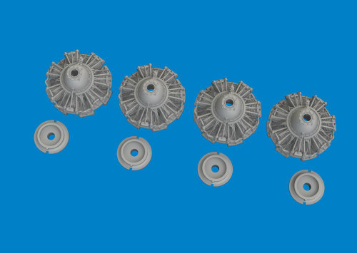B-24D Engines for HBO (Resin) 1/48 Eduard