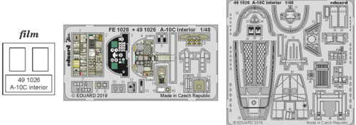 A-10C Interior for ITA (Painted) 1/48 Eduard