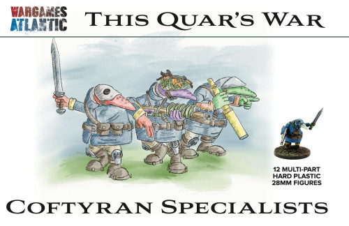 This Quar's War: Coftyran Specialists (12) 28mm Wargames Atlantic