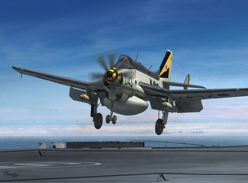 Fairey Gannet AEW3 HMS Aircraft 1/72 Sword Models