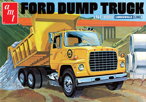 Ford LNT8000 Louisville Line Dump Truck 1/25 AMT Models