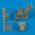 Su-25 Ejection Seat w/Safety Belts 1/48 Quickboost
