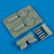 P-38F Air Intakes & B-33 Supercharger for ACY & EDU 1/48 Quickboost