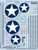 B17F Stars, General Stenciling, Cockpit Instrumentation & Walkways 1/48 Warbird Decals