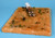 Western Covered Wagon w/2 Oxen, 1 Horse & 3 Figures 1/48 Glencoe