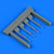 Bf-109G6 Piston Rods w/Undercarriage Leg Locks for TAM 1/48 Quickboost
