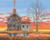 Home at Sunset Paint by Number (20"x14") Dimensions