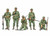 WWII US Infantry Scout Soldiers (5) 1/35 Tamiya (TAM35379)