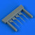 S-199/CS-199 Piston Rods w/Undercarriage Legs Locks for EDU 1/72 Quickboost