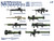 NATO Individual Weapons Set B (2 each of 8 different) 1/35 Magic Factory Models