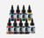 SET#2 Expansion Transparents Acrylic Paint Set (9 Colors) 22ml Bottles Monument Hobbies