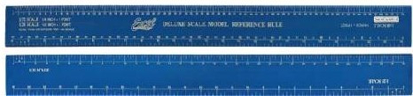 Deluxe Scale Model Ruler Aluminum Excel Tools