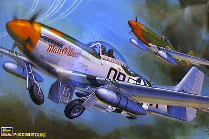 ハセガワ1/32完成品「アメリカ軍P−51D MUSTANG」 Hasegawa 1/32 P-51D Mustang, by Len Roberto