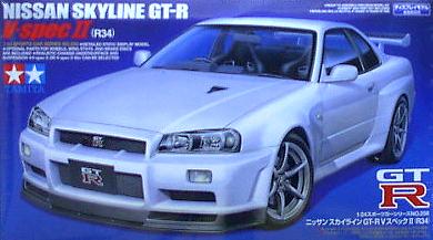 Nissan Skyline GT-R V-Spec II Model Car 1/24 Tamiya