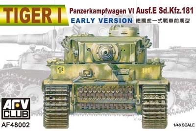 Tiger I Panzerkampfwagen VI Ausf E SdKfz 181 Tank Early Version 1