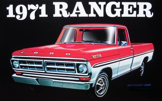 メビウスモデル 1/25 1972 ford f-250 レンジャーXLT Amazon.com: Mebius Model MOE2568 1/25 1972 Ford F250 Ranger