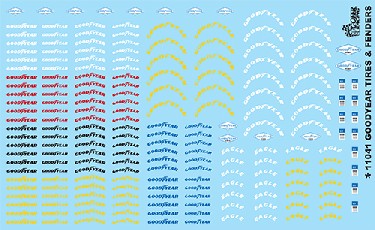 POSTAGE STAMP / グッドイヤー \"#1 in TIRES” GOOD YEAR TIRE STICKER - 1
