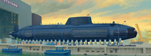 イギリス海軍原子力潜水艦HMS Astute アスチュート　1/144 tsm5909__60525.1522777346.jpg?c=2