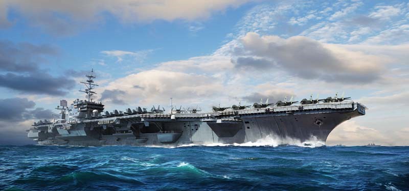USS Constellation CV-64 Aircraft Carrier 1/700 Trumpeter