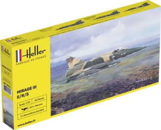 Mirage III E/R/5 Fighter 1/72 Heller