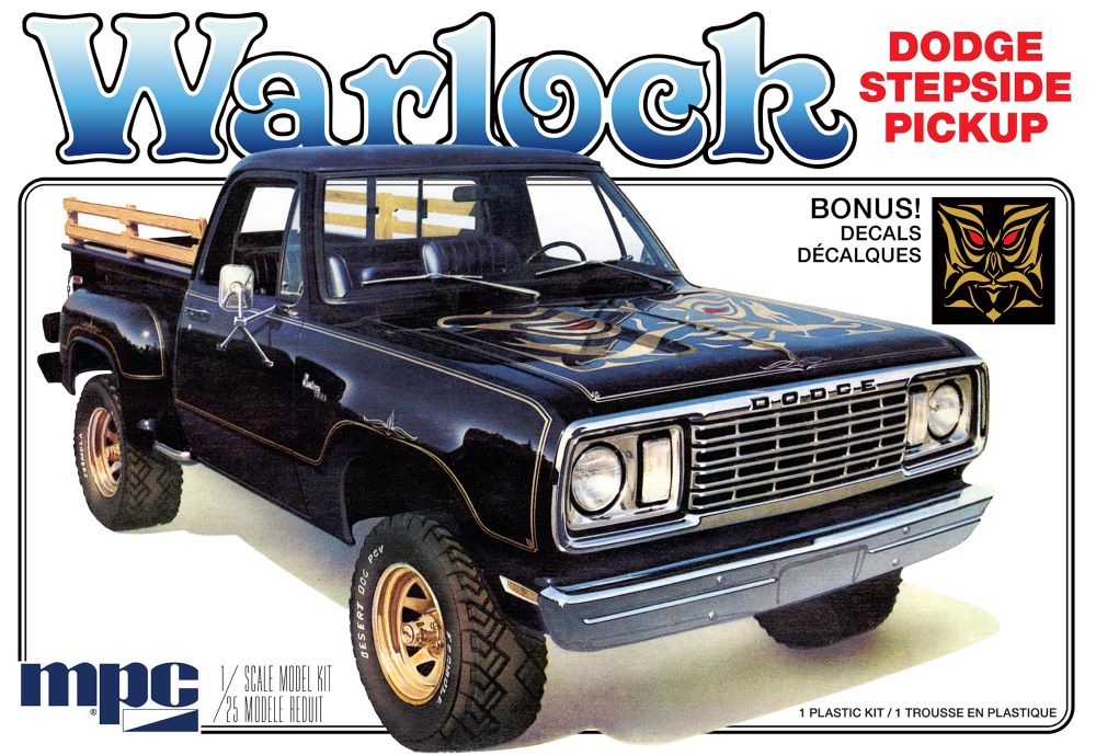 1977 Dodge Warlock Pickup Truck 1/25 MPC Models
