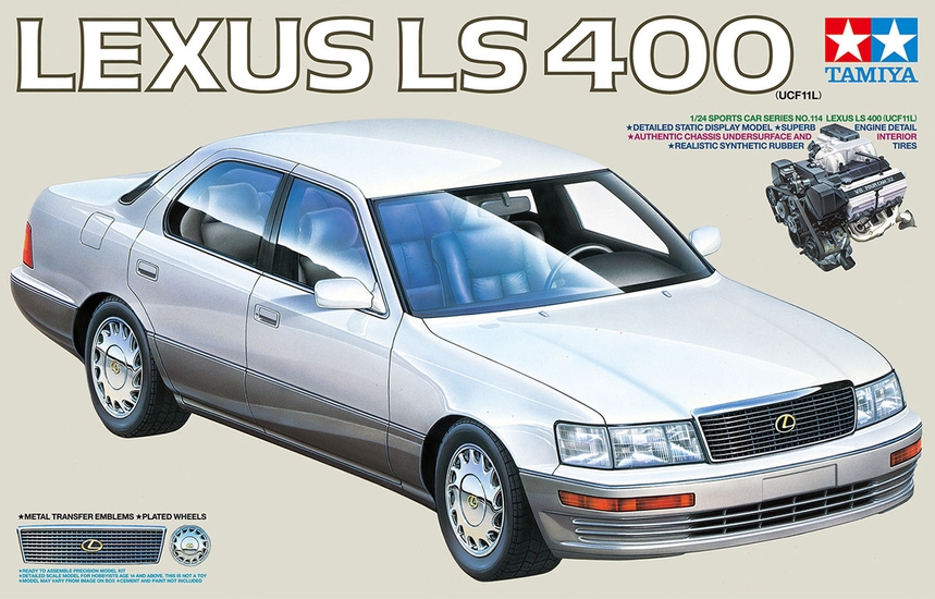 1/18 LEXUS LS400 1989 レクサスLS ミニカー ホワイト - メルカリ