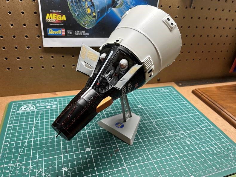 Coming Soon Revell's Gemini Space Capsule 60th Anniversary Edition