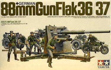 タミヤ 88mm Gun Flak 36/37 1/35 Amazon.com: Tamiya Models German 88mm Gun Flak 36.37 Model