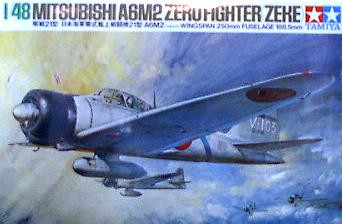 A6M2 Type 21 Zero Fighter Zeke 1/48 Tamiya
