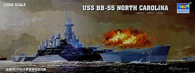 USS North Carolina BB-55 1/350 Trumpeter