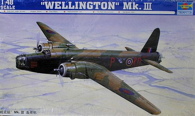 British Wellington Bomber Mk.III 1/48 Trumpeter