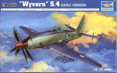 British Wyvern S.4 Early Version Fighter 1/48 Trumpeter