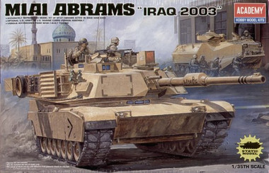 M1-A1 Abrams US Army Tank Iraq 1/35 Academy