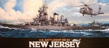 s1395 タミヤ 1/350 アメリカBB-62 New Jersey Tamiya Us Battleship Bb-62 New Jersey / Tamiya USA