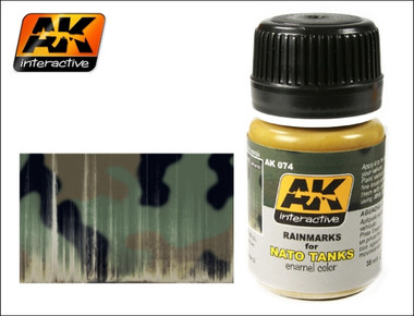 Effets Rainmarks AK Interactive AK074 35 Ml - Peinture Pour Maquettes Et Modélisme, Neuf